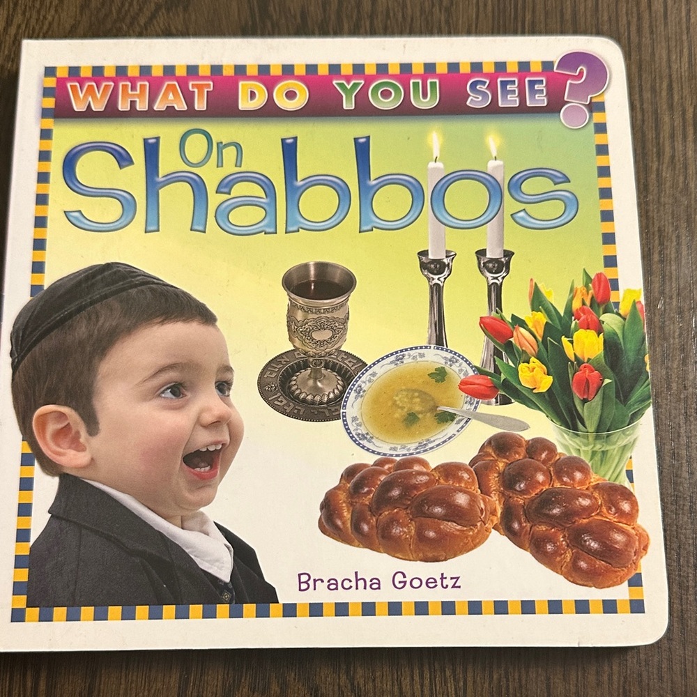What Do You See? On Shabbos Book